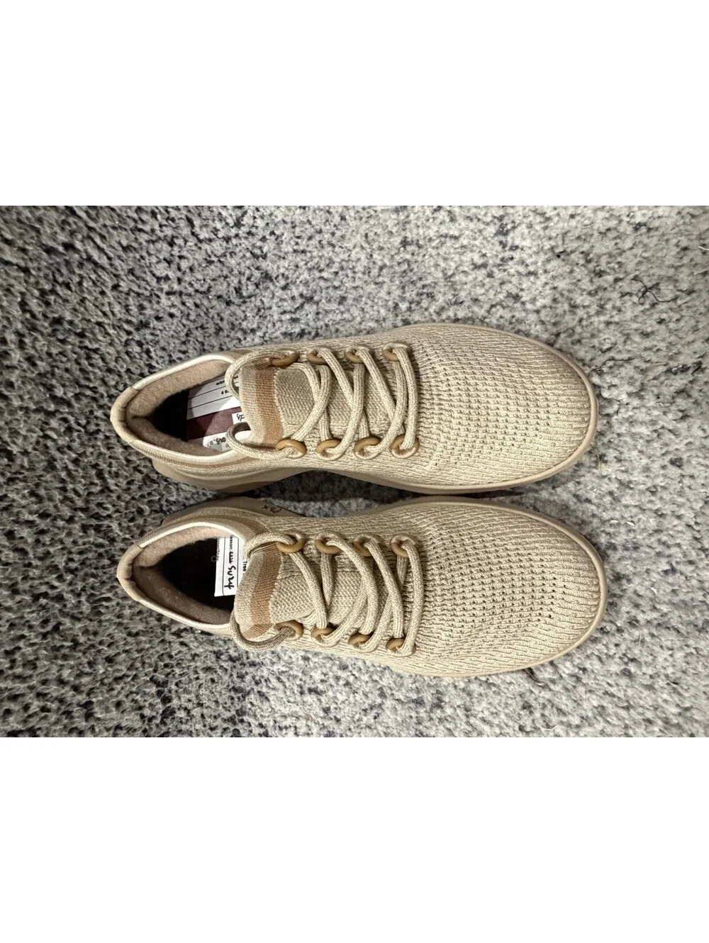Allbirds Tree Dasher 2 Mens Size 9 Beige Athletic Running Shoes Sneakers
